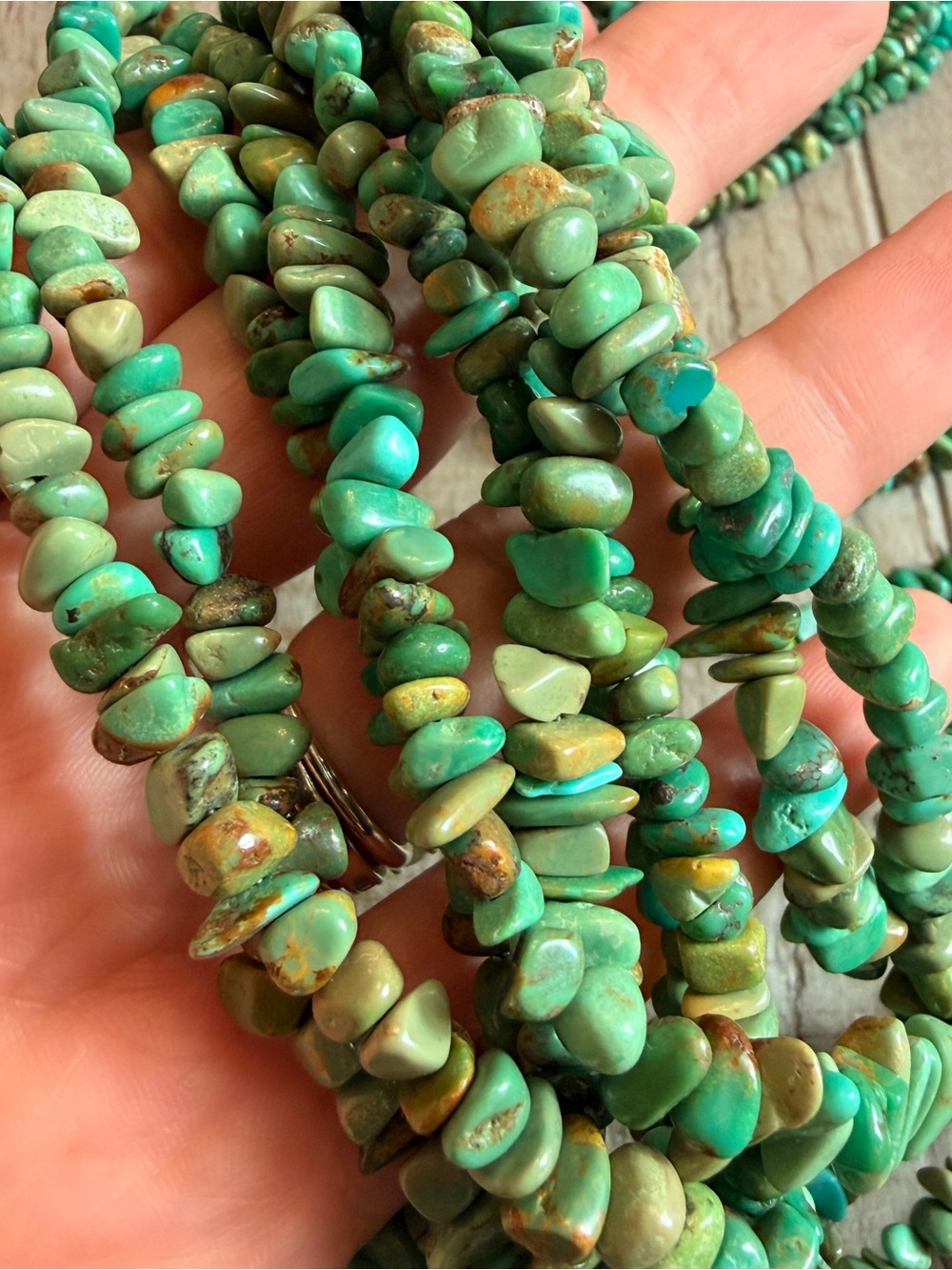Needs REPAIR Jay King DTR mine finds sterling silver strand turquoise necklace - Picture 10 of 12